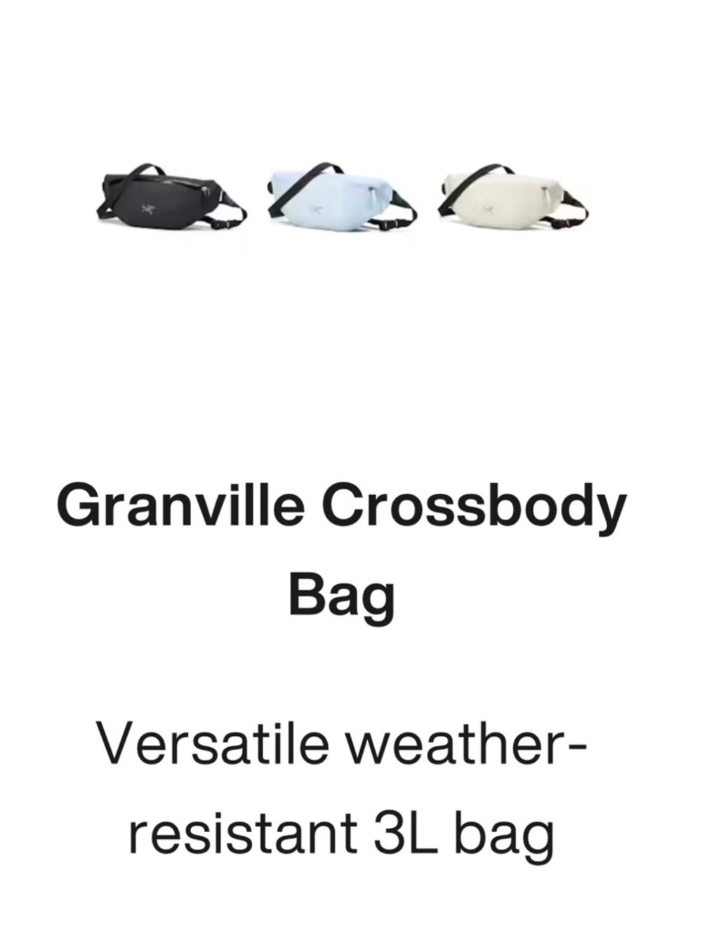 NEW NWT - Arc'teryx Granville Blush Pink Hip Fanny Pack Bag - Picture 10 of 10